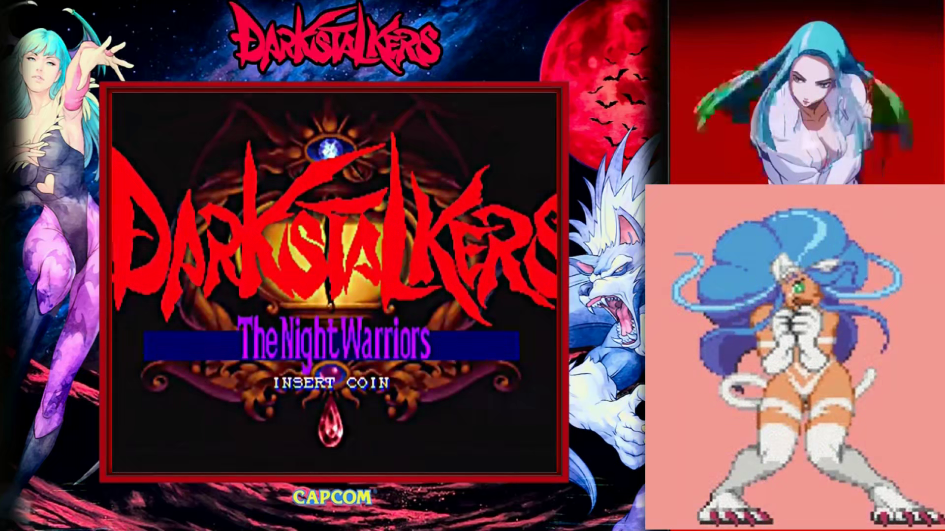 Darkstalkers Theme Video (HEVC)