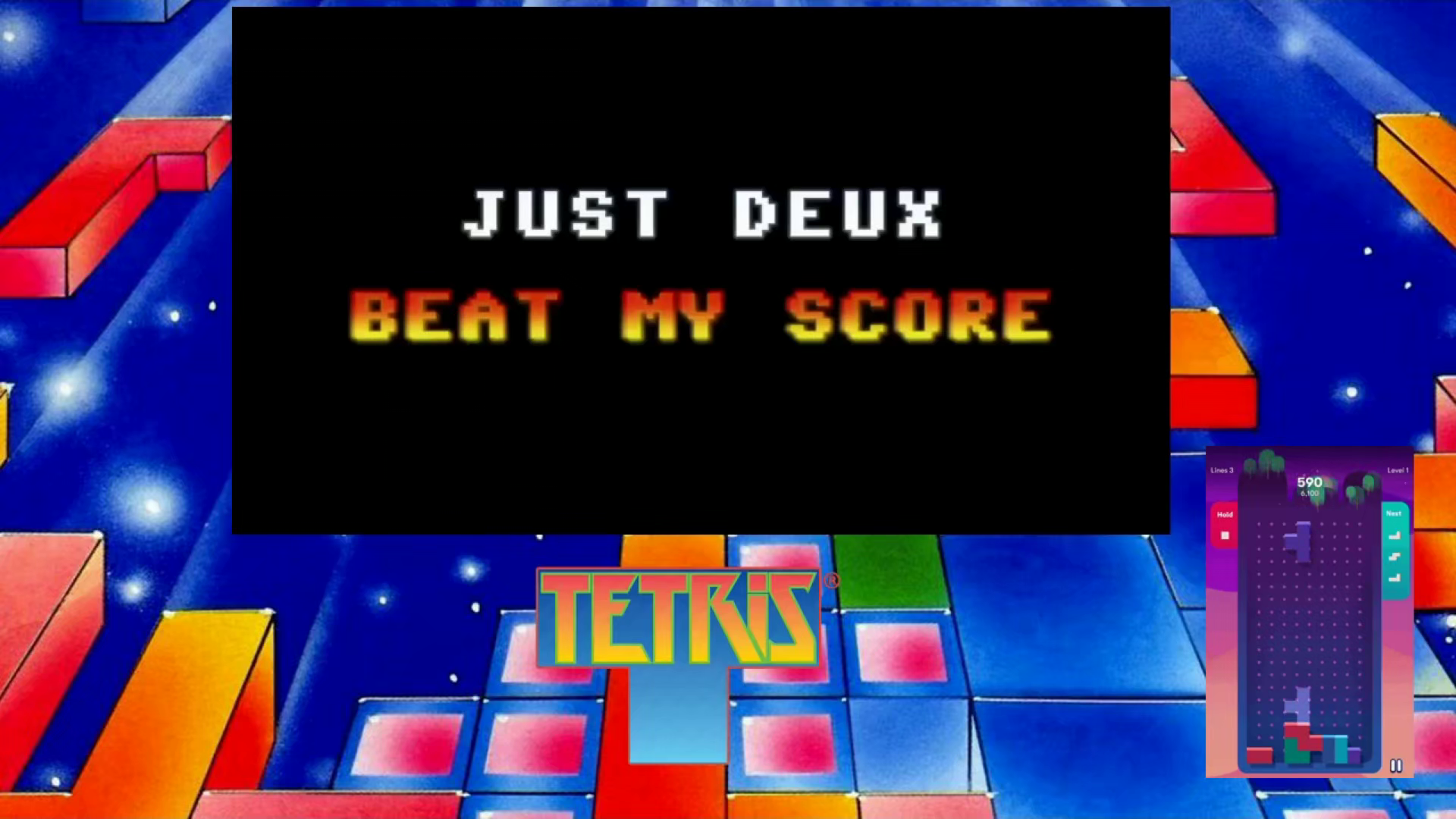 Tetris Theme Video (HEVC)