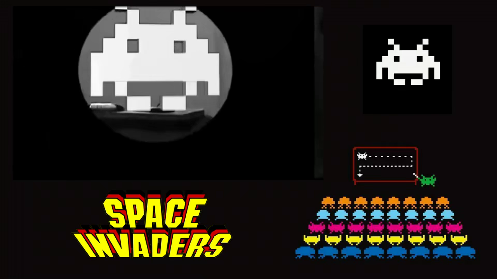 Space Invaders Theme Video (HEVC)