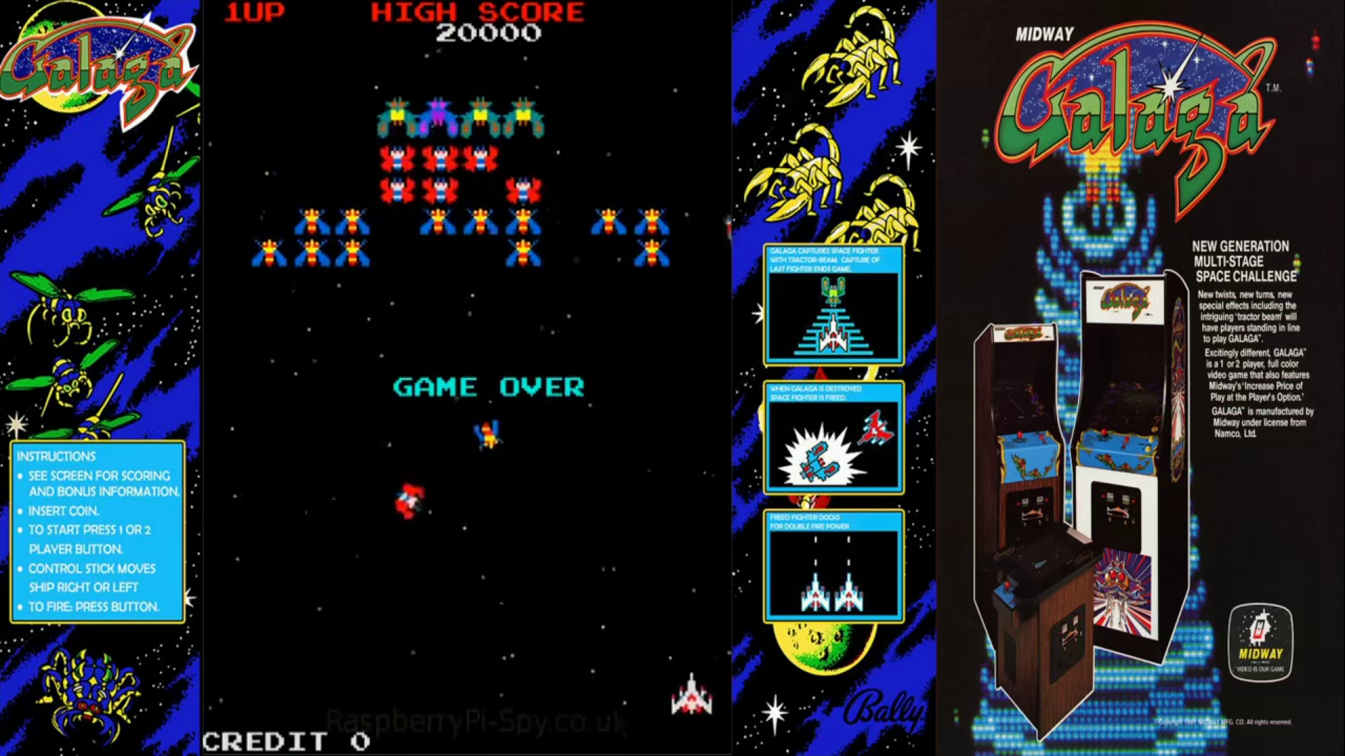 Galaga Theme Video (HEVC)