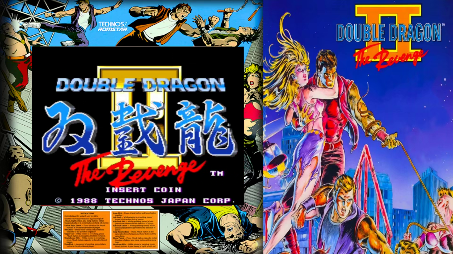 Double Dragon 2 Theme Video (HEVC)