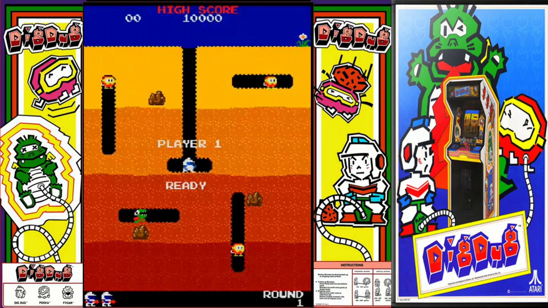Dig Dug Theme Video (HEVC)