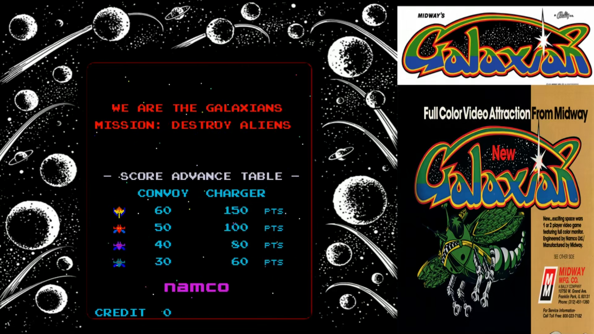 Galaxian Theme Video (HEVC)