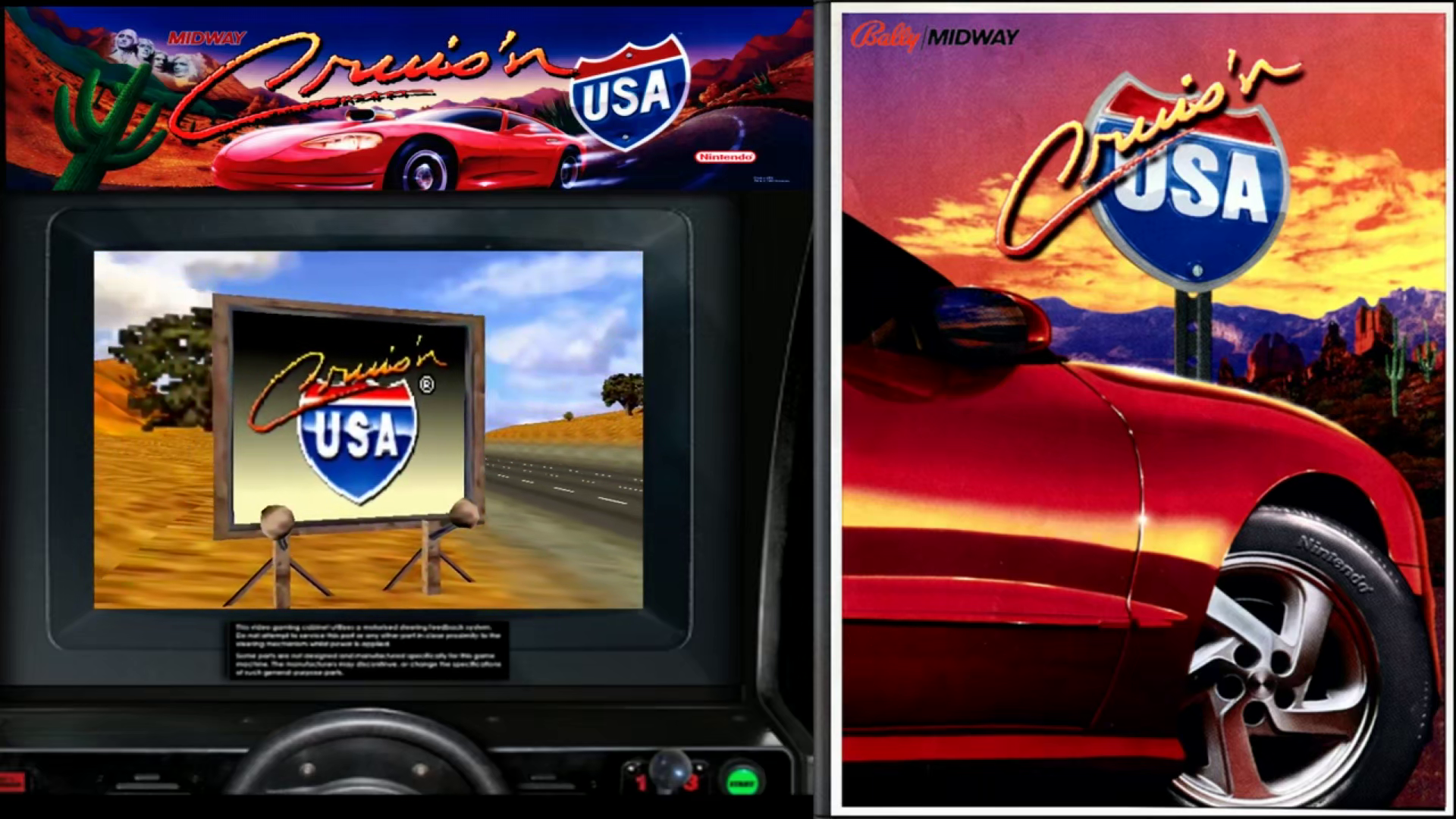 Cruis'n USA Theme Video (HEVC)