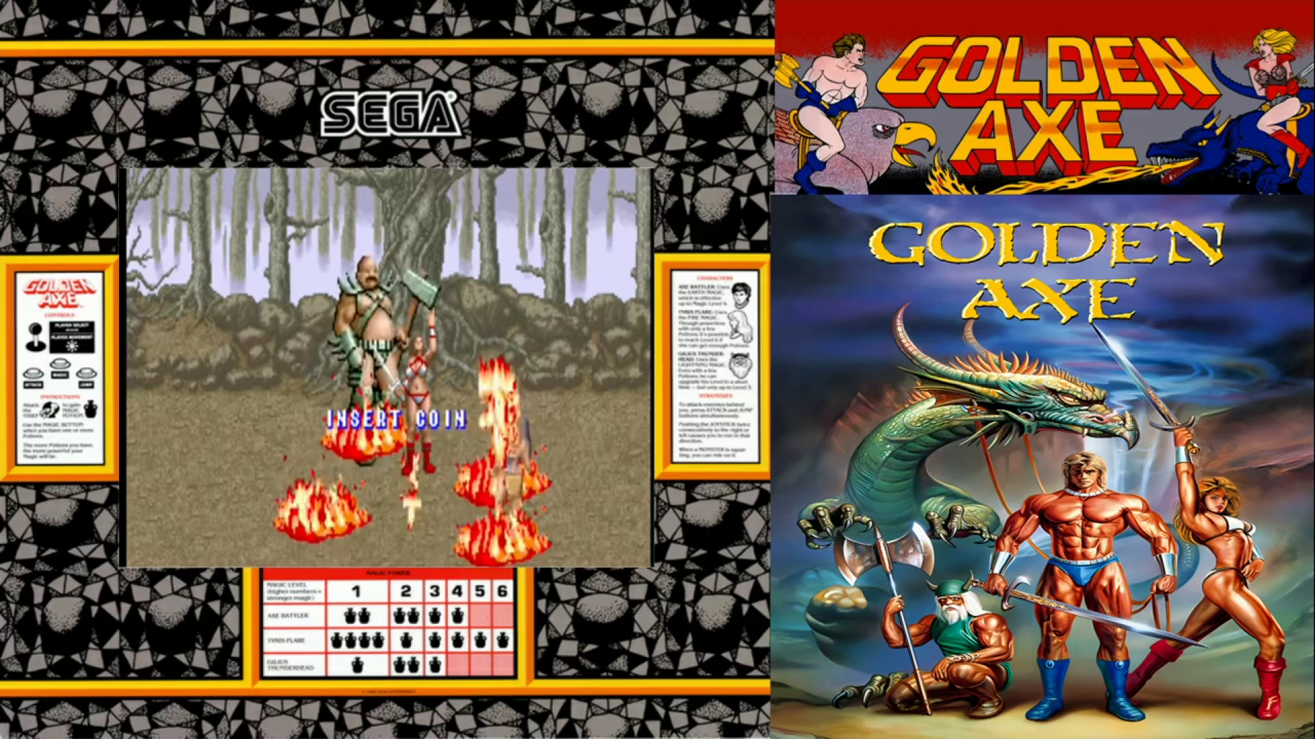 Golden Axe Theme Video (HEVC)