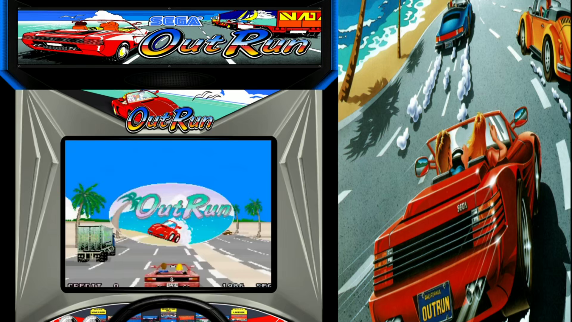 Outrun Theme Video (HEVC)