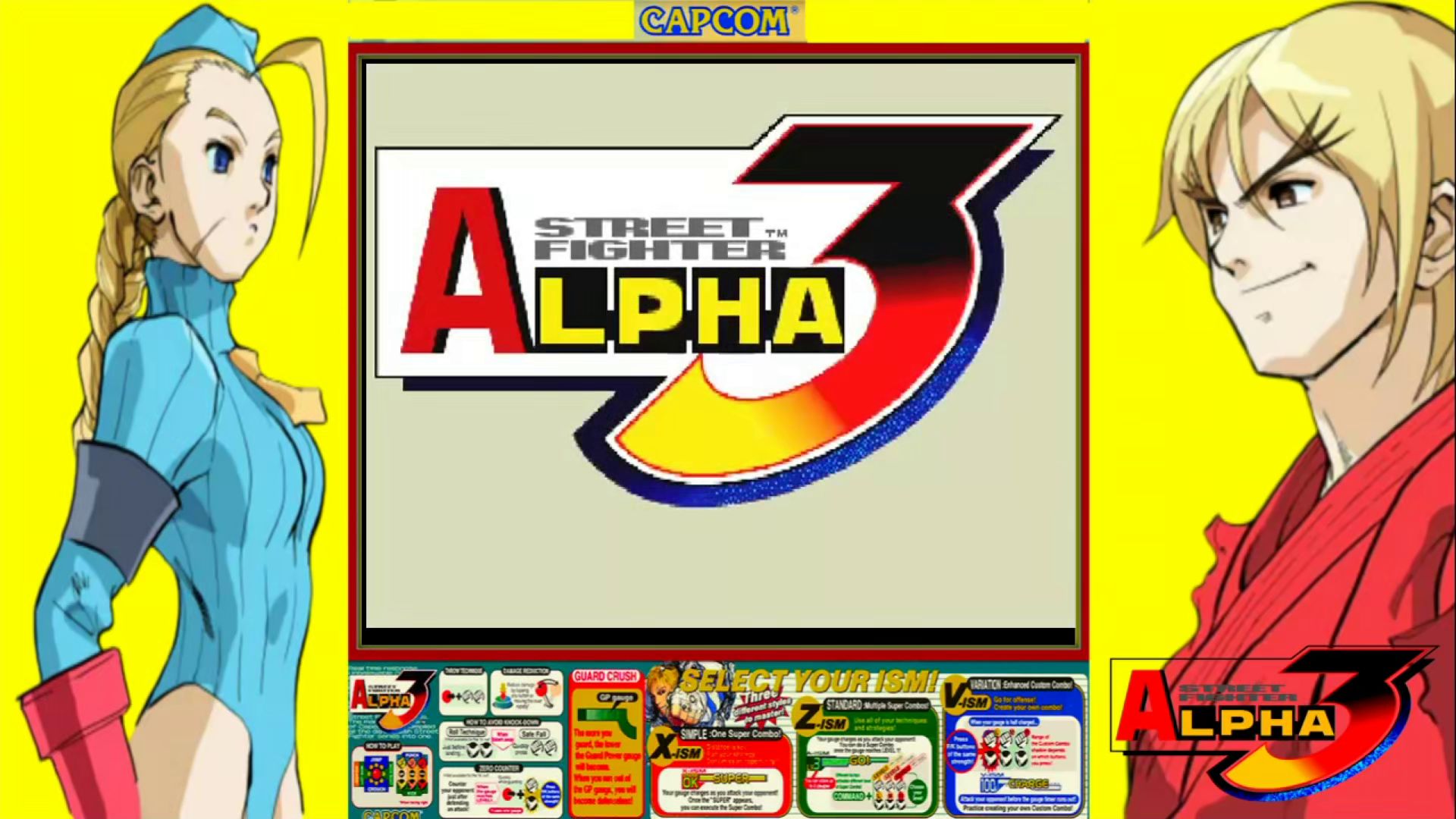 Street Fighter Alpha 3 Theme Video (HEVC)