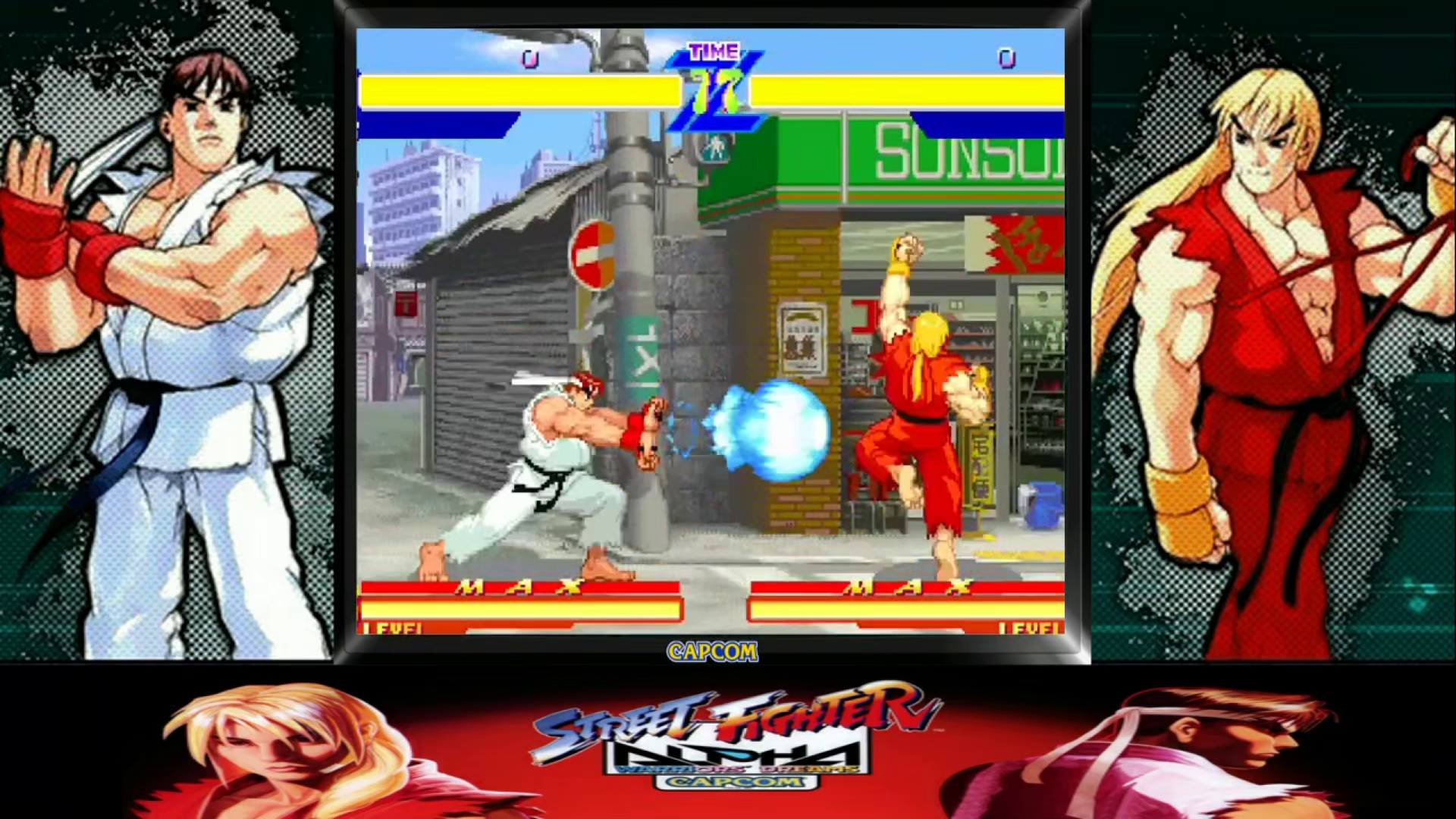 Street Fighter Alpha Theme Video (HEVC)