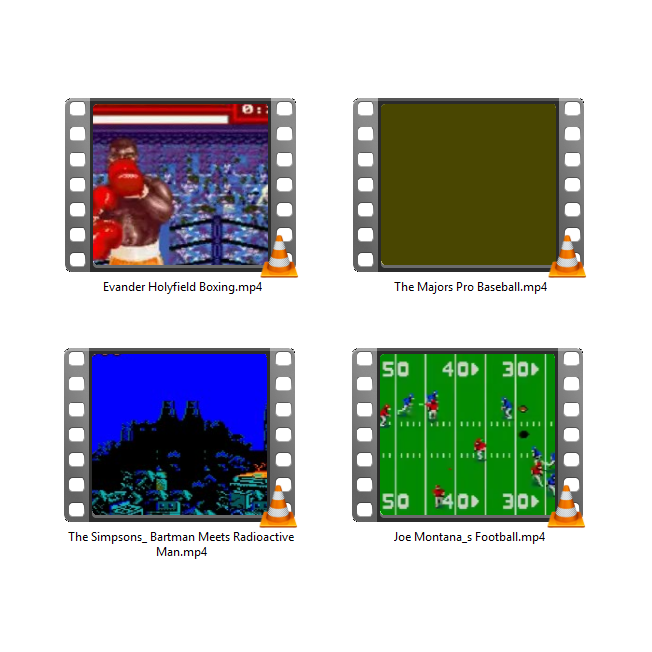 Sega Game Gear Missing Video Snaps