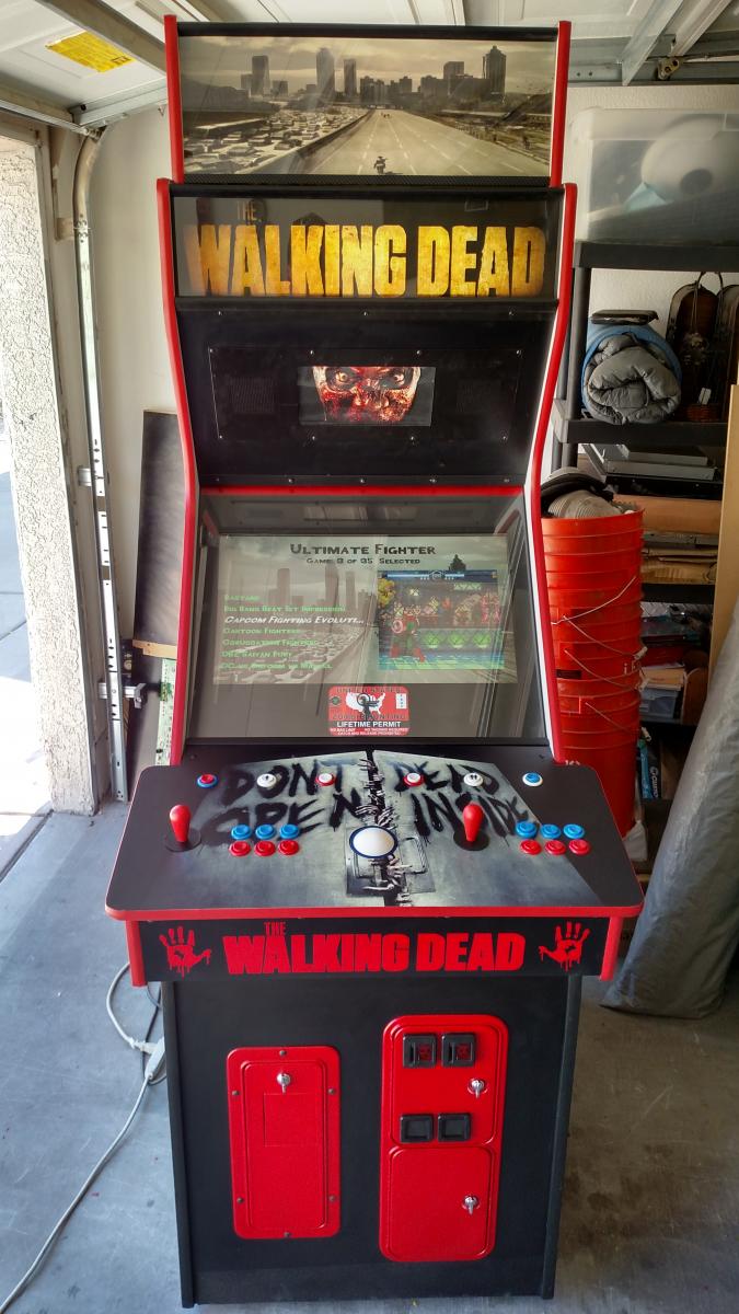Walking Dead Arcade Cabinet