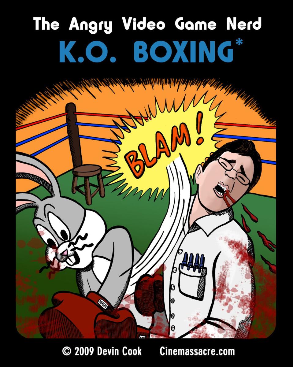AVGN K.O. Boxing - Atari 2600 - Front Box Cover